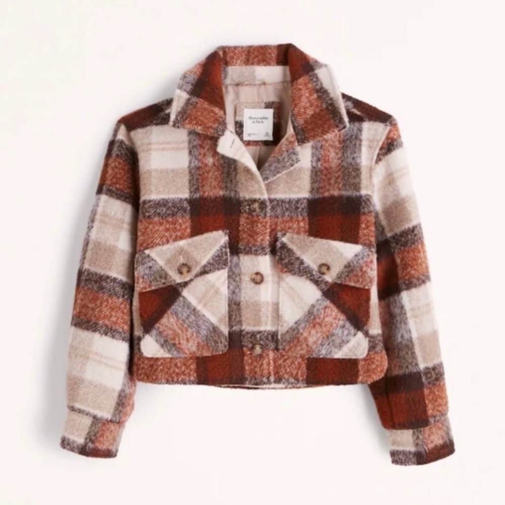 Beautiful Abercrombie Plaid Jacket